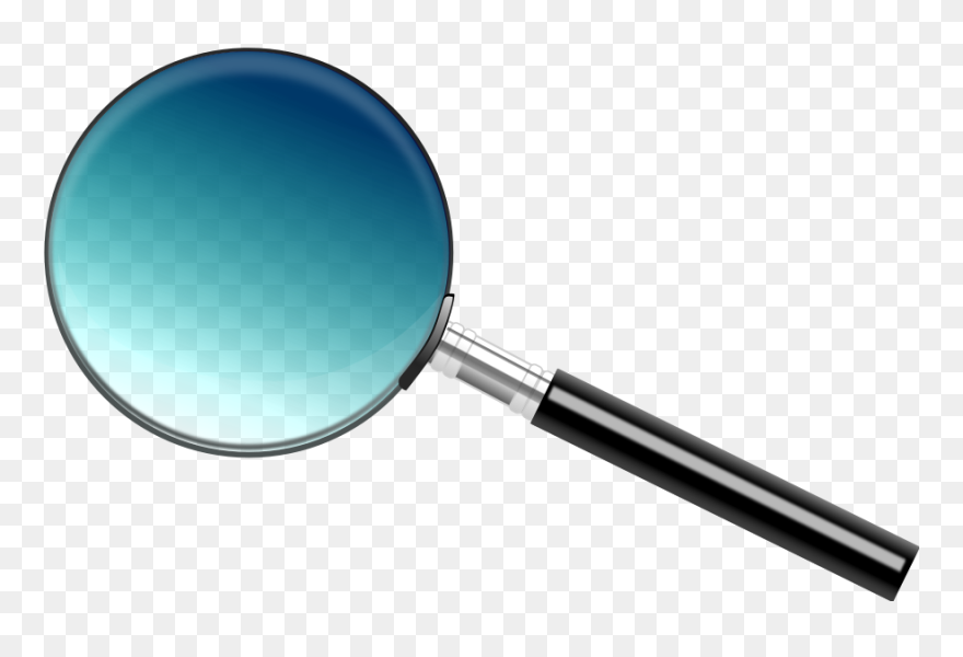A Simple Magnifying Glass Clipart, Vector Clip Art - Pdf Magnifying Glass - Png Download