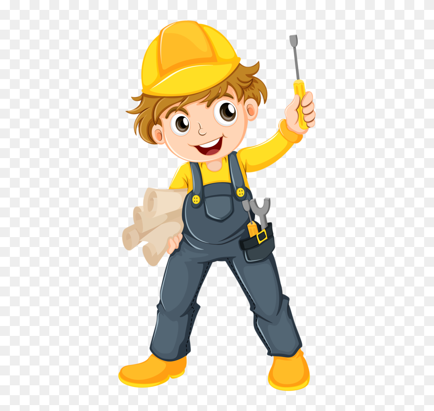 Lawyer Clipart Community Helper - Kid Construction Clipart - Png Download