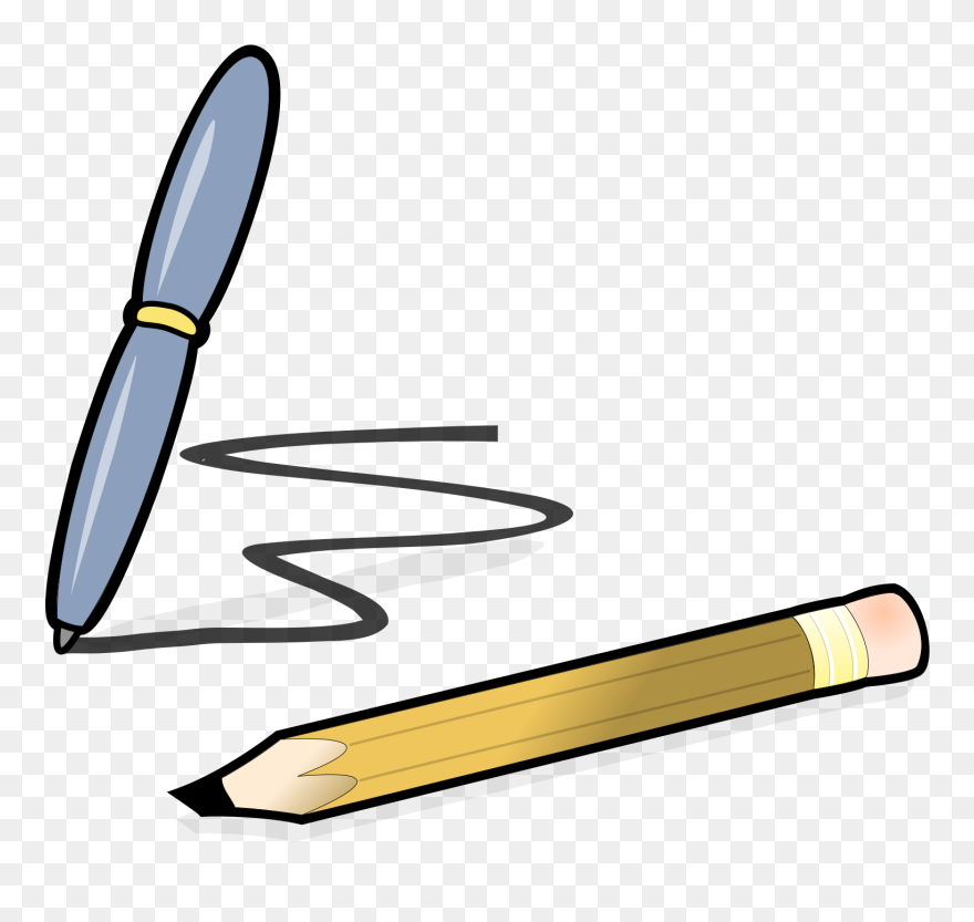 Cartoon Pen And Pencil Clipart