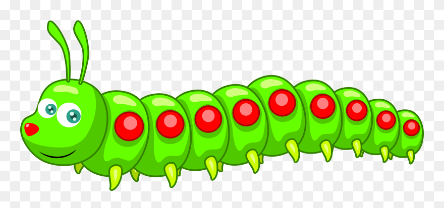 Big Image Png - Transparent Background Caterpillar Clip Art