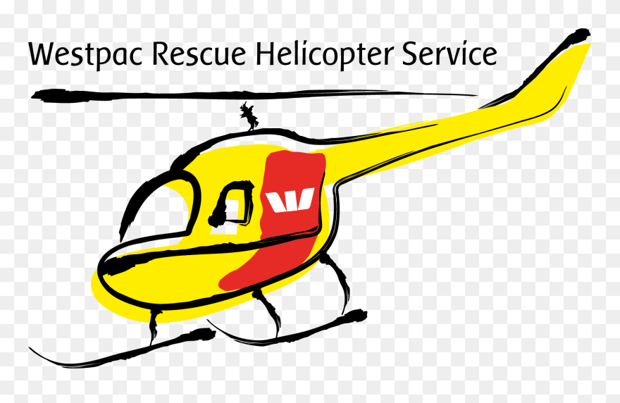 Westpac Rescue Helicopter Logo Clipart