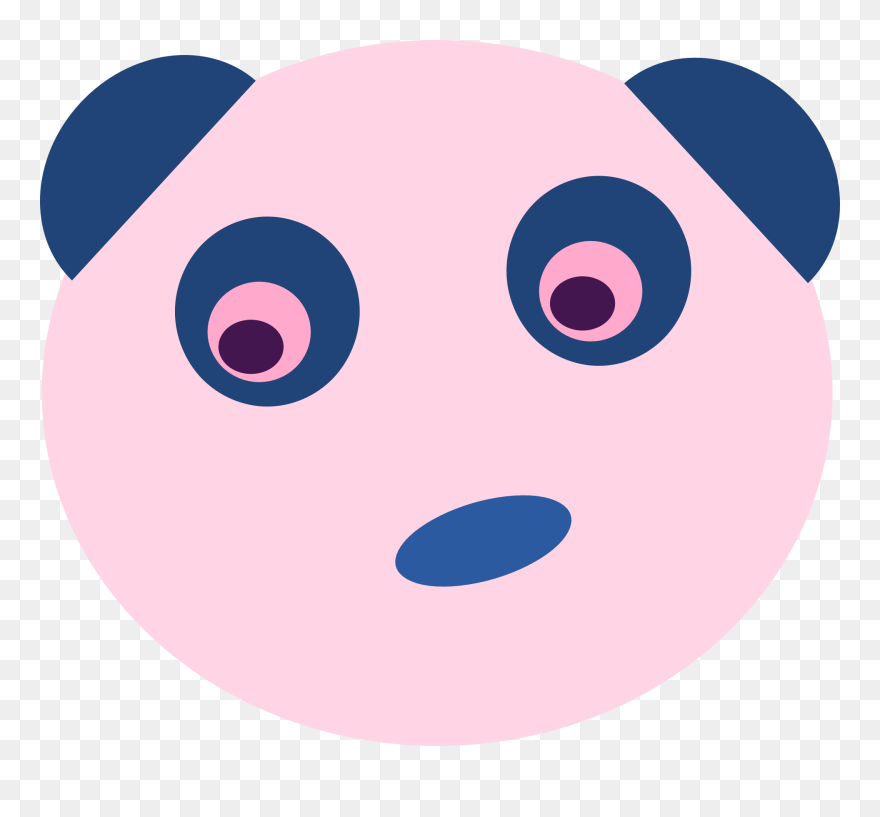 Halloween Tombstone Angry Face Clipart, Vector Clip - Rosto Rosa De Urso - Png Download