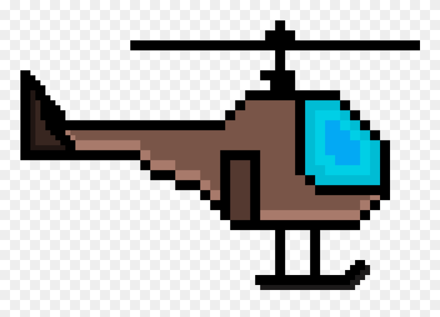 Transparent Helicopter Clip Art - Neon Genesis Evangelion Pixel Art - Png Download