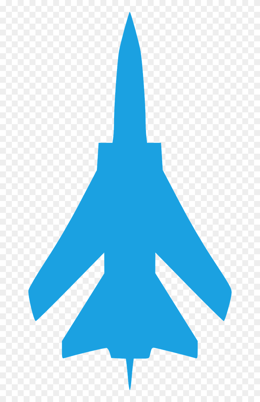 Jet Plane Blue Free Photo - Air Force Plane Clipart - Png Download