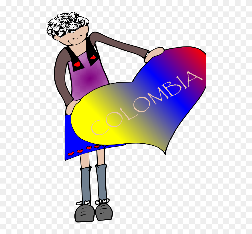 Colombia - Cartoon Clipart