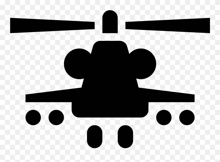 Military Helicopter Icon Png Clipart