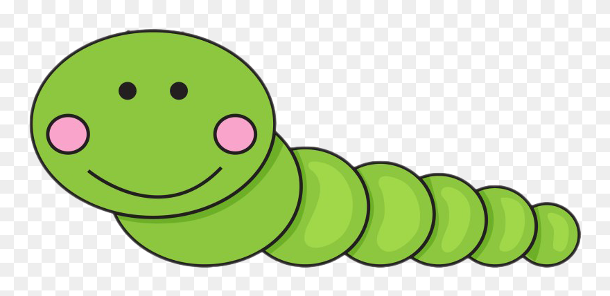 Cartoon Worm Clipart - Png Download