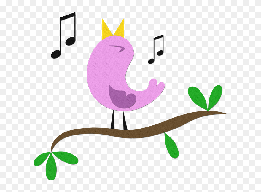 Children"s Music With A Purpose - Bird Singing Clipart Png Transparent Png