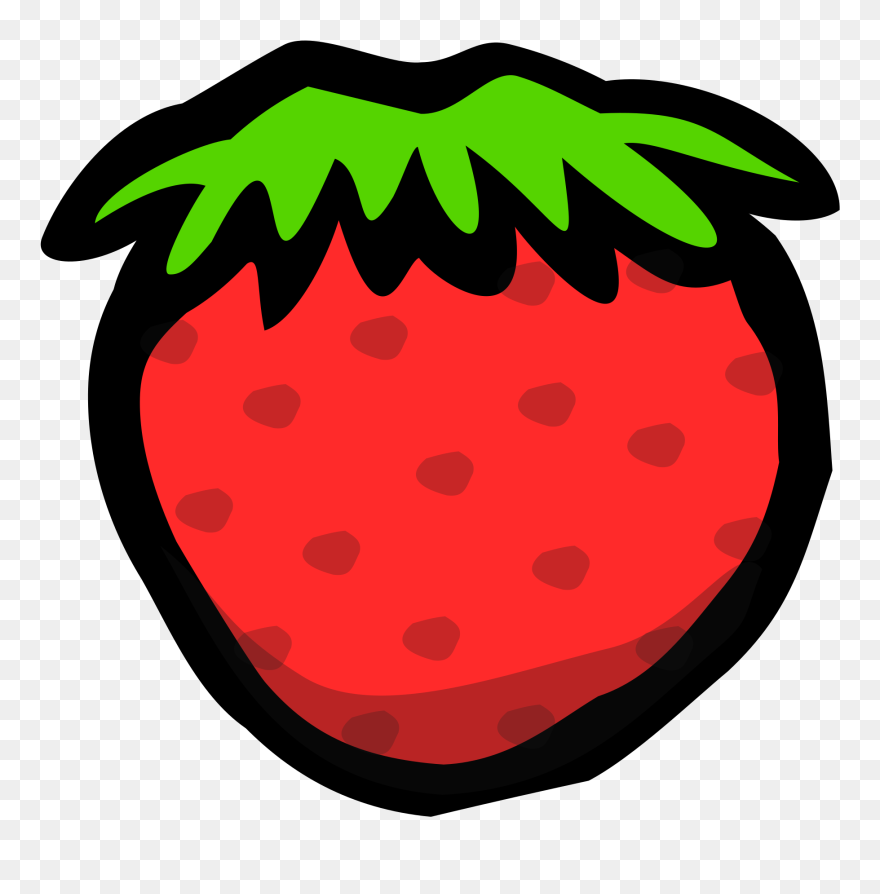 Strawberry Black And White Clip Art - Strawberry Clip Art - Png Download