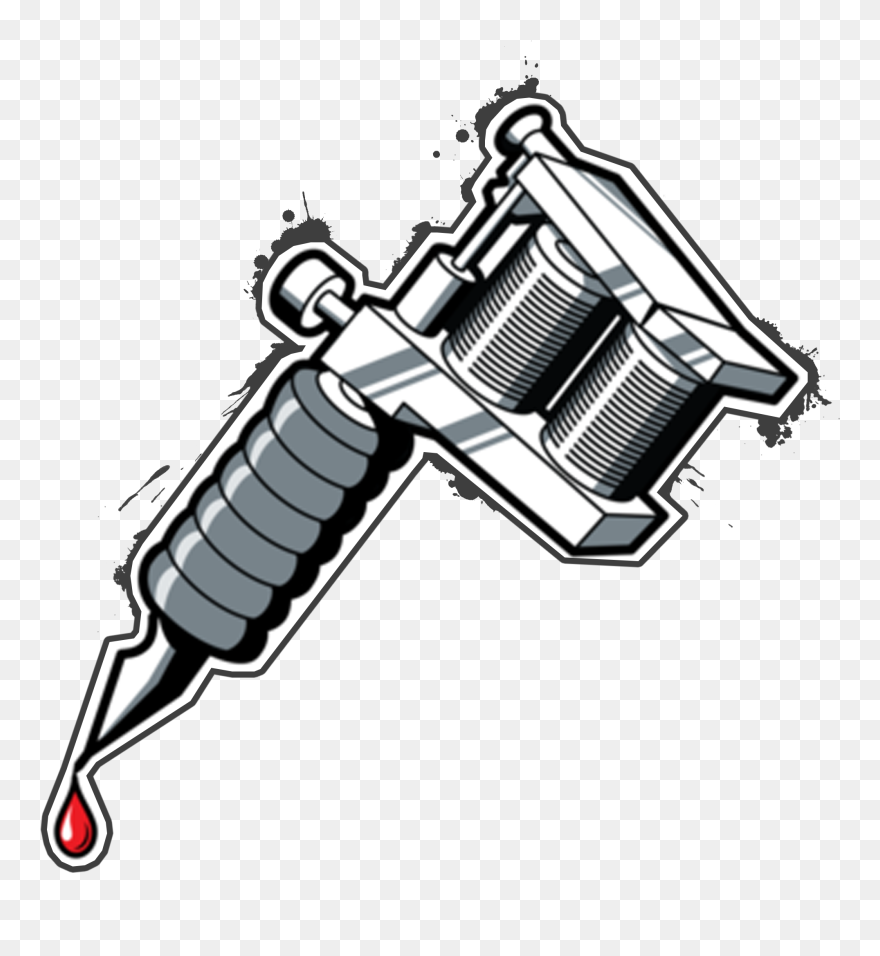 Machine Tattoo Tatto Artist Png Download Free Clipart - Tattoo Machine Clip Art Transparent Png