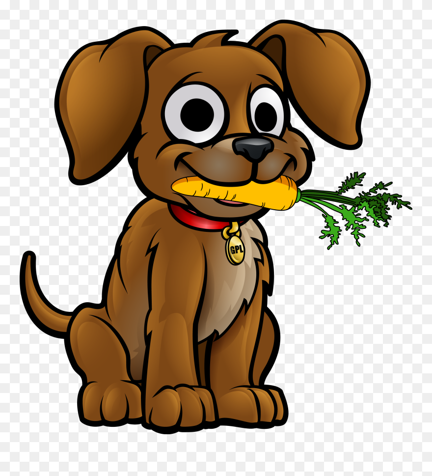 Dog Eating Treats Clipart Clip Art Transparent Download - Dog Eating Clip Art - Png Download
