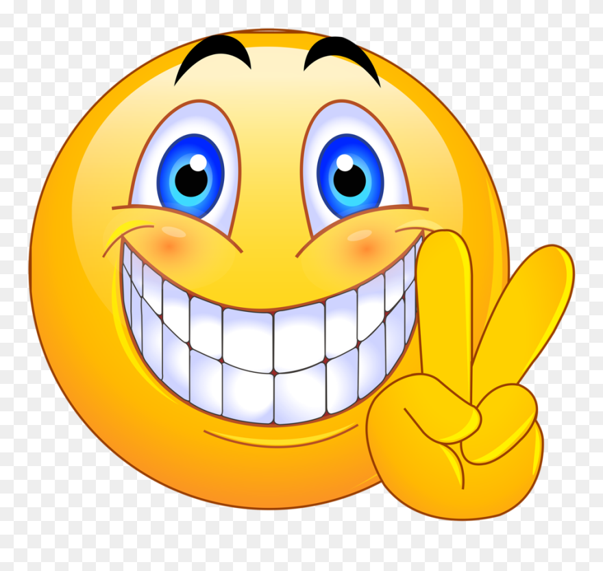 Smileys Clipart Eating - Smiley Png Funny Transparent Png