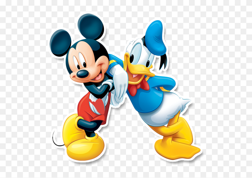 Mickey Mouse Donald Duck Clipart - Png Download