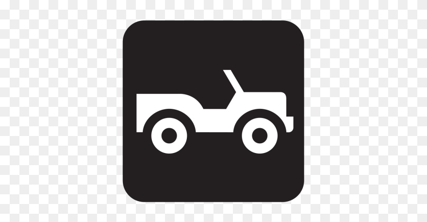 Four Wheel Drive Road Black Png Images - Car Clip Art Transparent Png