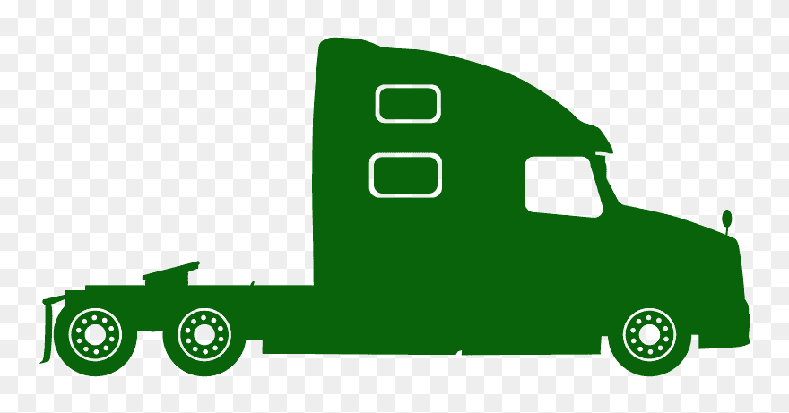 Siluetas De Un Trailer Clipart