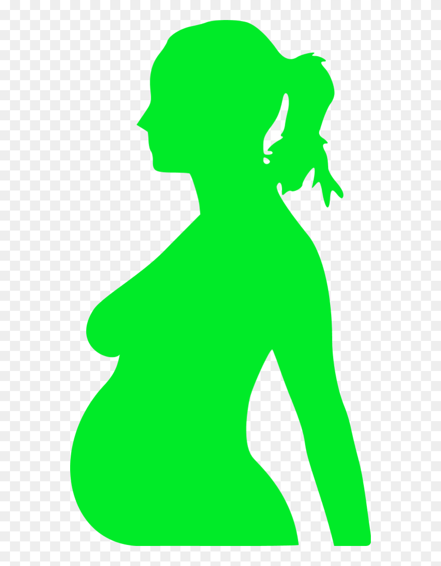 Hill Clipart Chocolate Hills - Silhouette Of Pregnant Woman Svg - Png Download