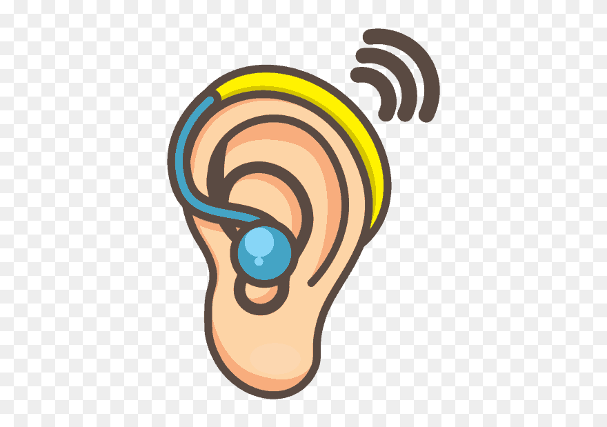 Clipart Ear Effective Listening - Clip Art Hearing Aid Png Transparent Png