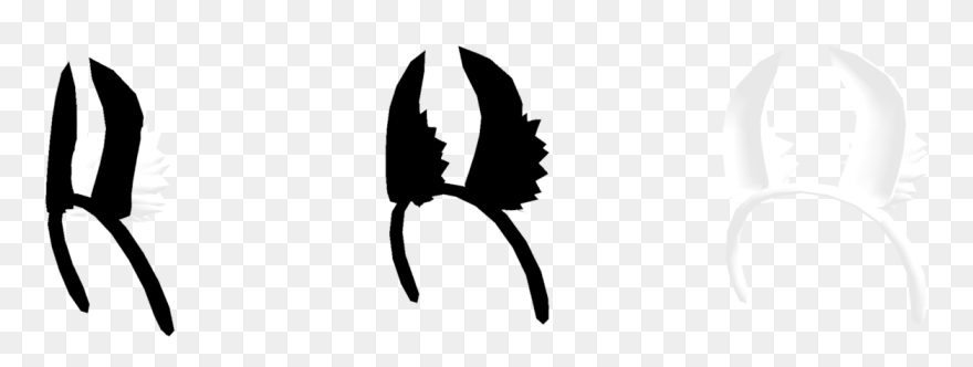 Transparent Cat Ears Clip Art - Emblem - Png Download