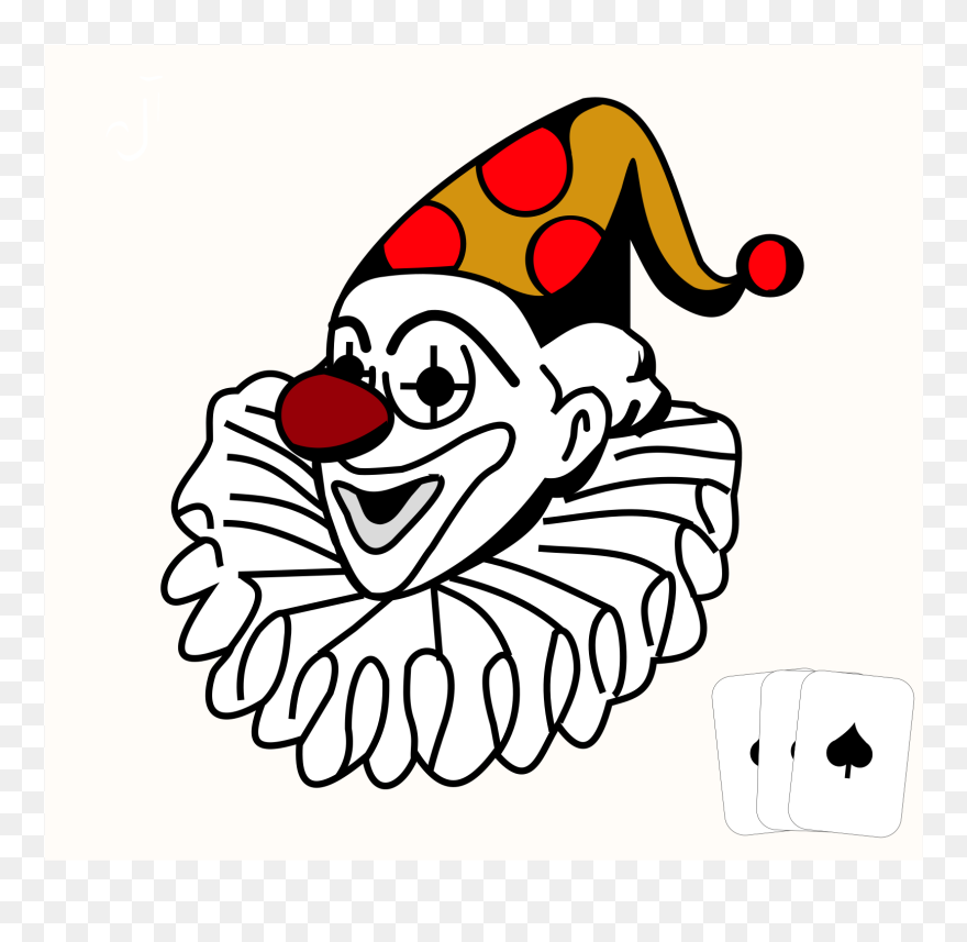 Joker Svg Clip Arts - Png Download