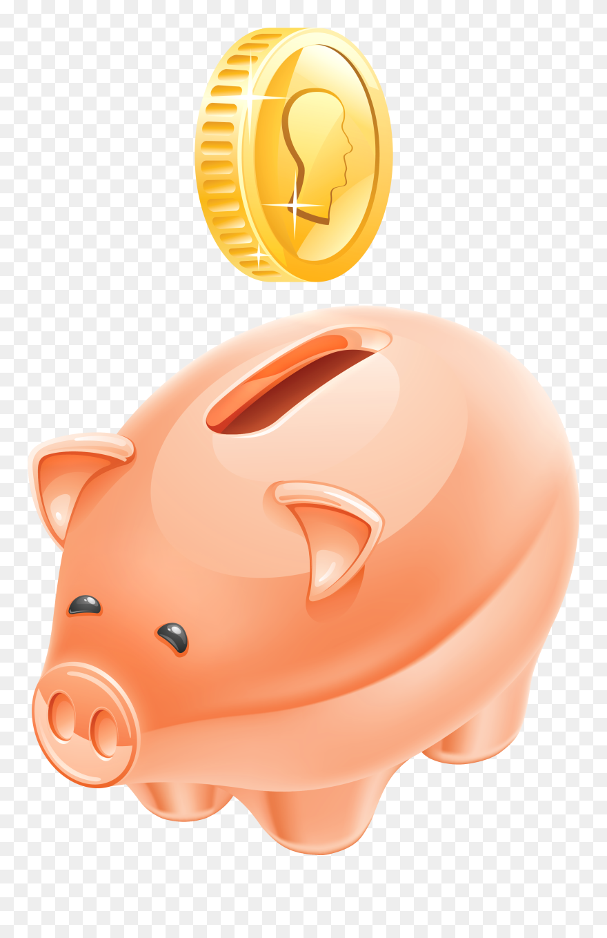 Piggy Bank Clipart Picture Clipart - Piggy Bank Clipart Png Transparent Png