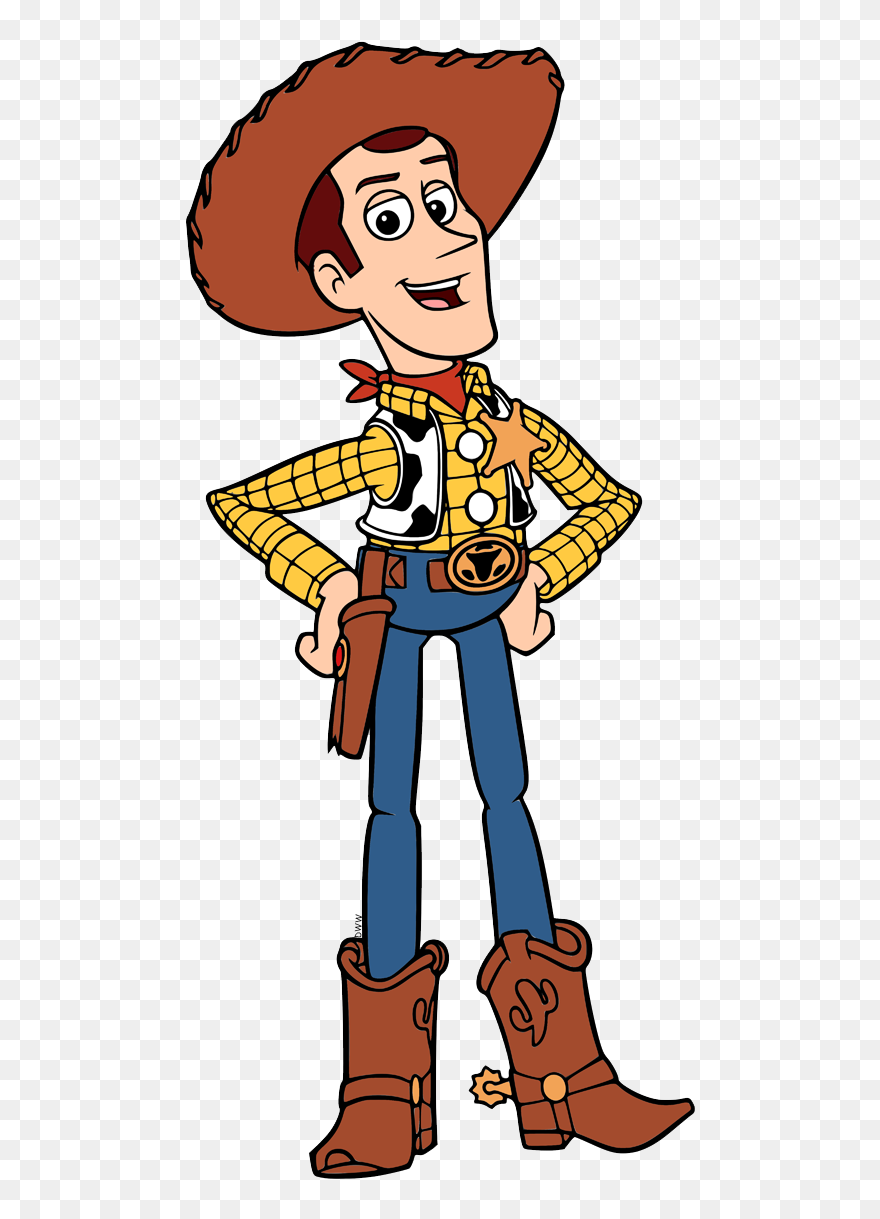 Woody From Toy Story Clip Art - Png Download
