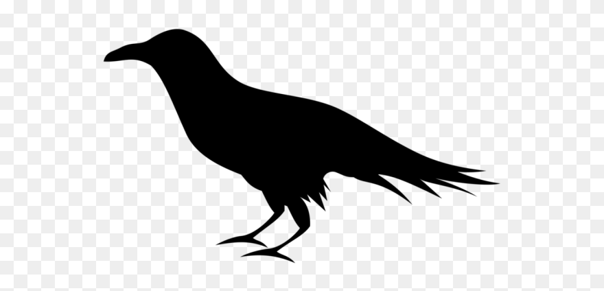 Free Raven Clipart, Download Free Clip Art On Owips - Transparent Background Raven Clipart - Png Download
