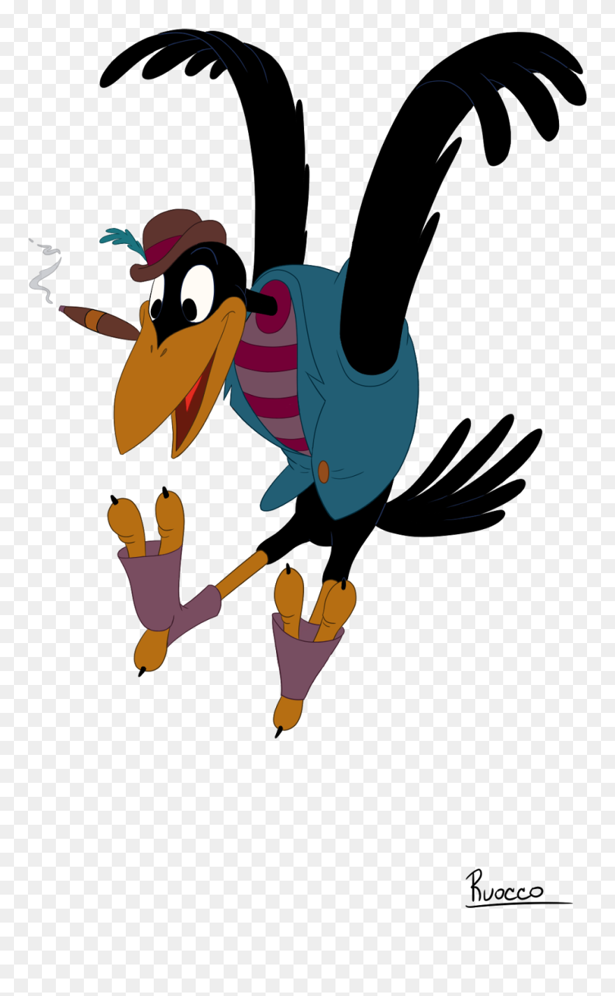 Jim Crow Dumbo Transparent Clipart