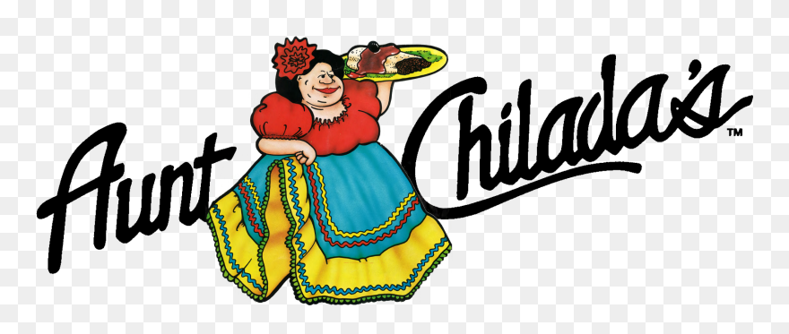 Anut In Jeans Clipart Picture Black And White Aunt - Aunt Chiladas - Png Download