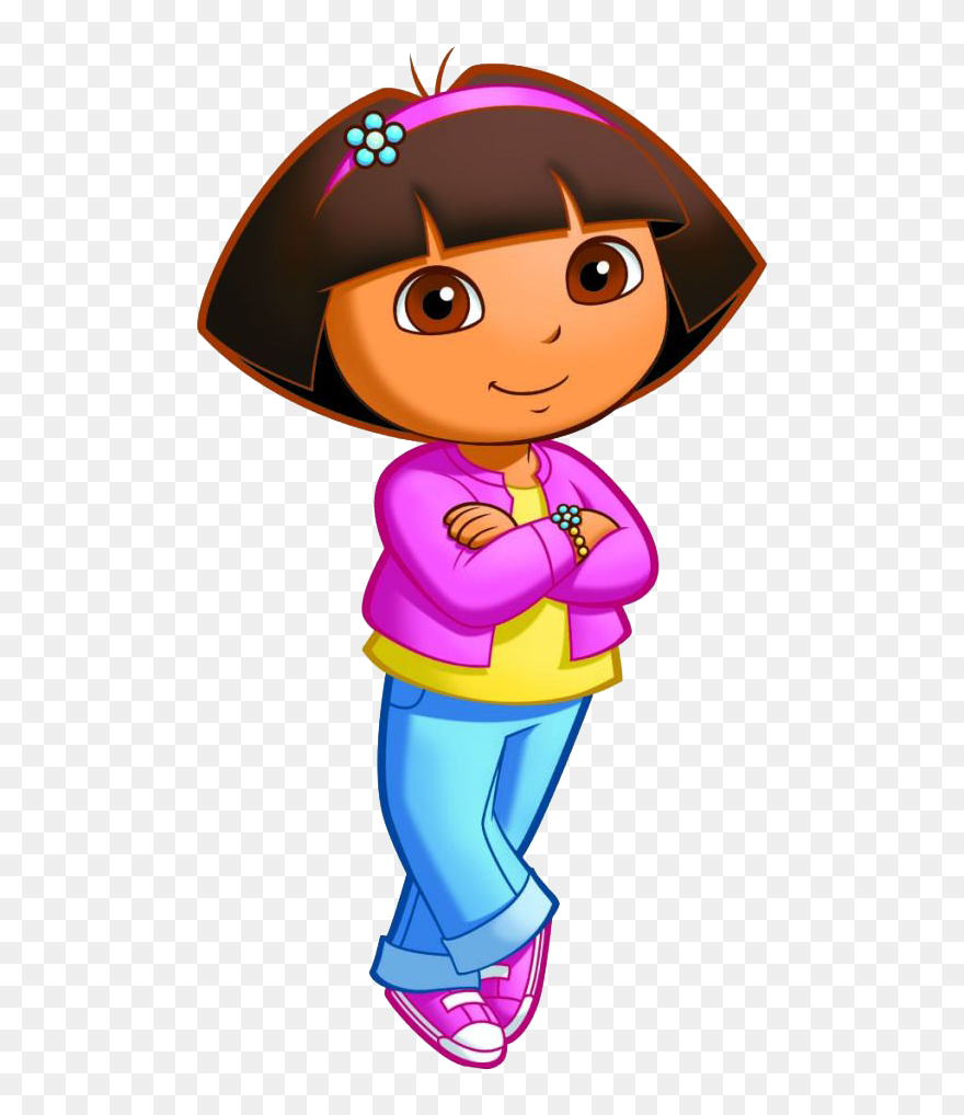 Cartoon Characters Dora The Explorer Clipart