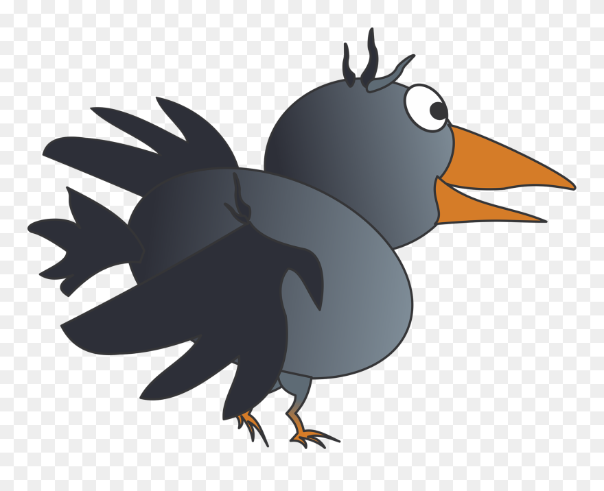 Ворона Рисунок Png Clipart
