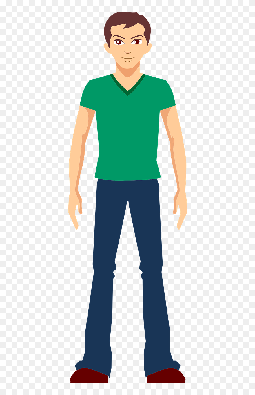 Drawing Clip Art - Young Boy Vector Png Transparent Png