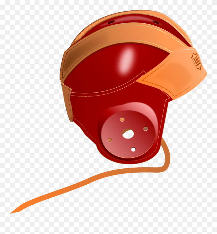 Old Football Helmet Clipart - Png Download