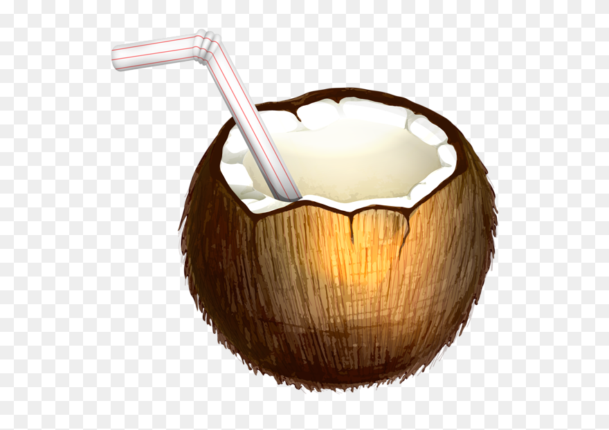 Transparent Png Coconut Drink Clipart