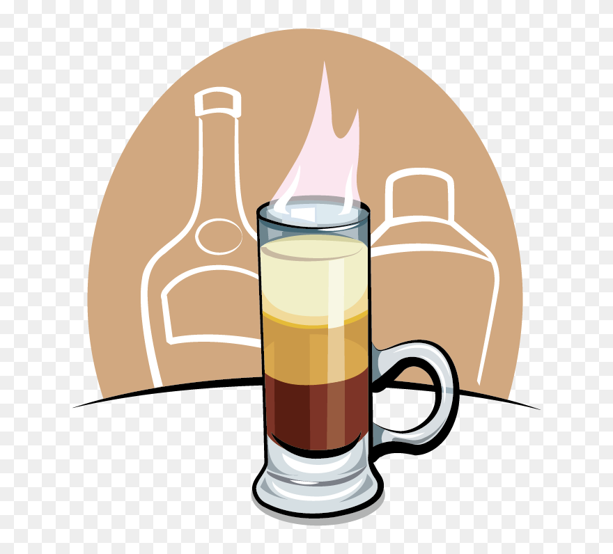 B Drawing Clip Art - Cocktail - Png Download