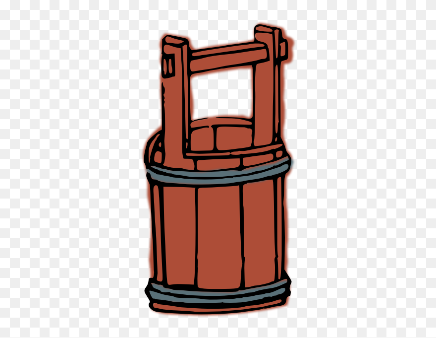Wooden Bucket - Clip Art - Png Download