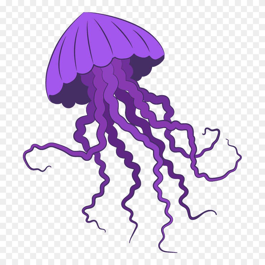 Jellyfish Clipart - Png Download