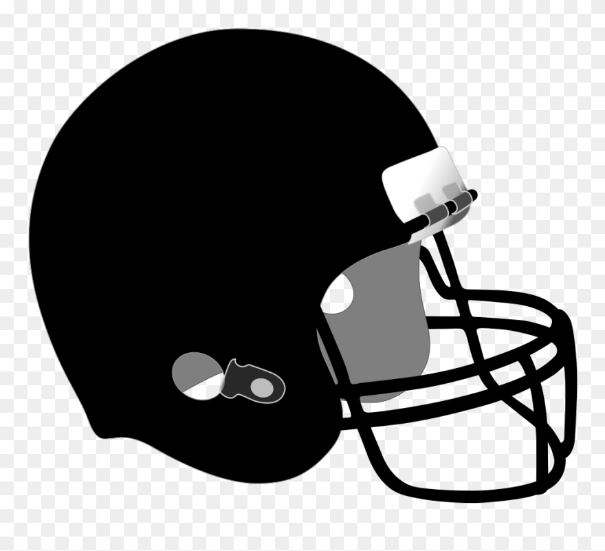 Football Helmet Svg Clip Arts - Png Download