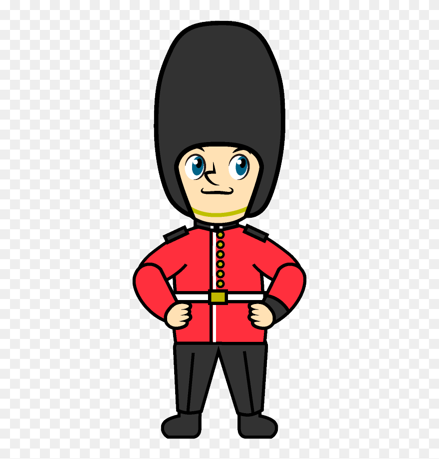 England London Soldier Png - Англия Пнг Clipart