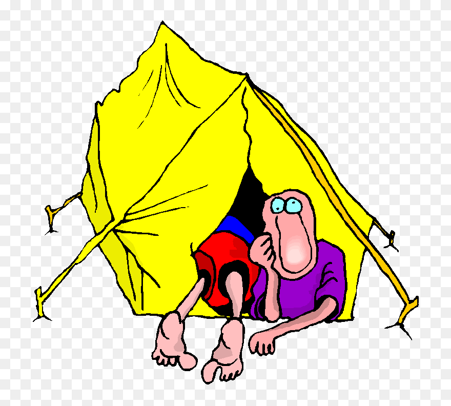 Bucket List Blast - Camping Cartoon Clipart