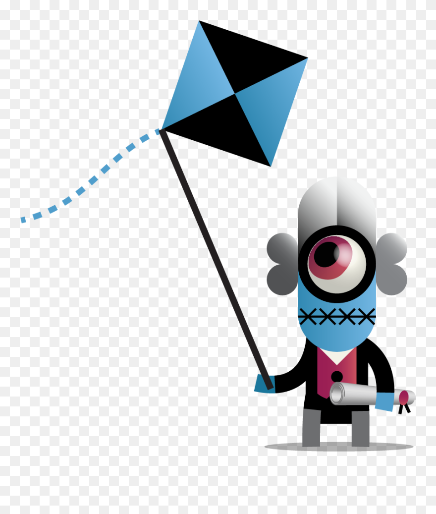 Kite Clipart Real - Illustration - Png Download