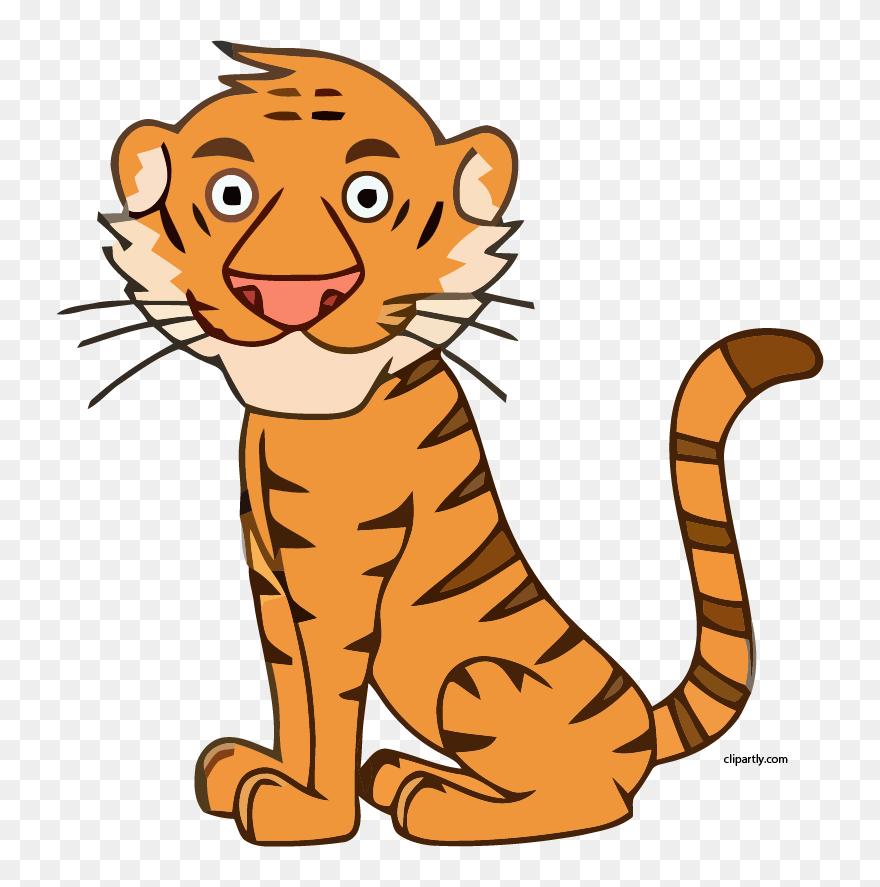 Tiger In A Jeep Clipart Svg Free Tiger Clipart Clipartly - Tiger Clipart Gif - Png Download