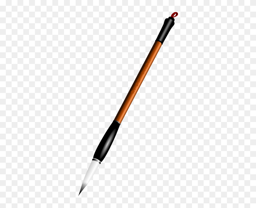 Writing Brush - Ink Brush Clipart