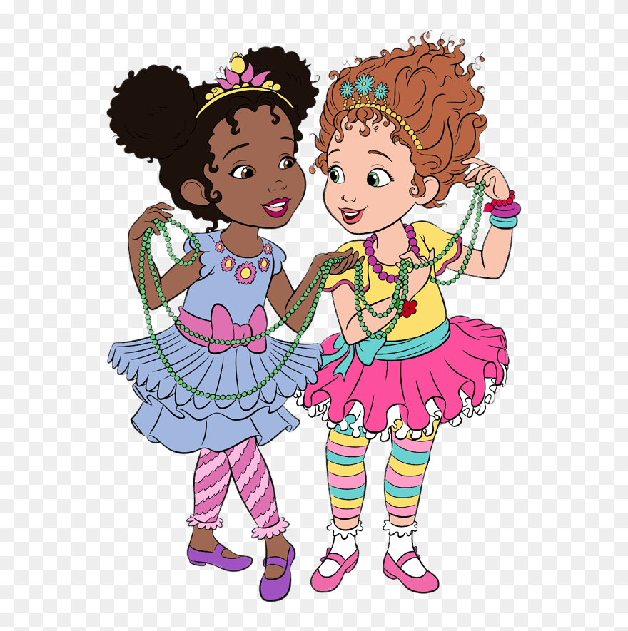 Fancy Nancy And Best Friend Bree - Fancy Nancy And Bree Clipart