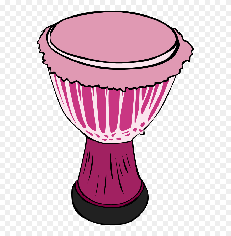 West African Djembe - African Drum Png Clipart