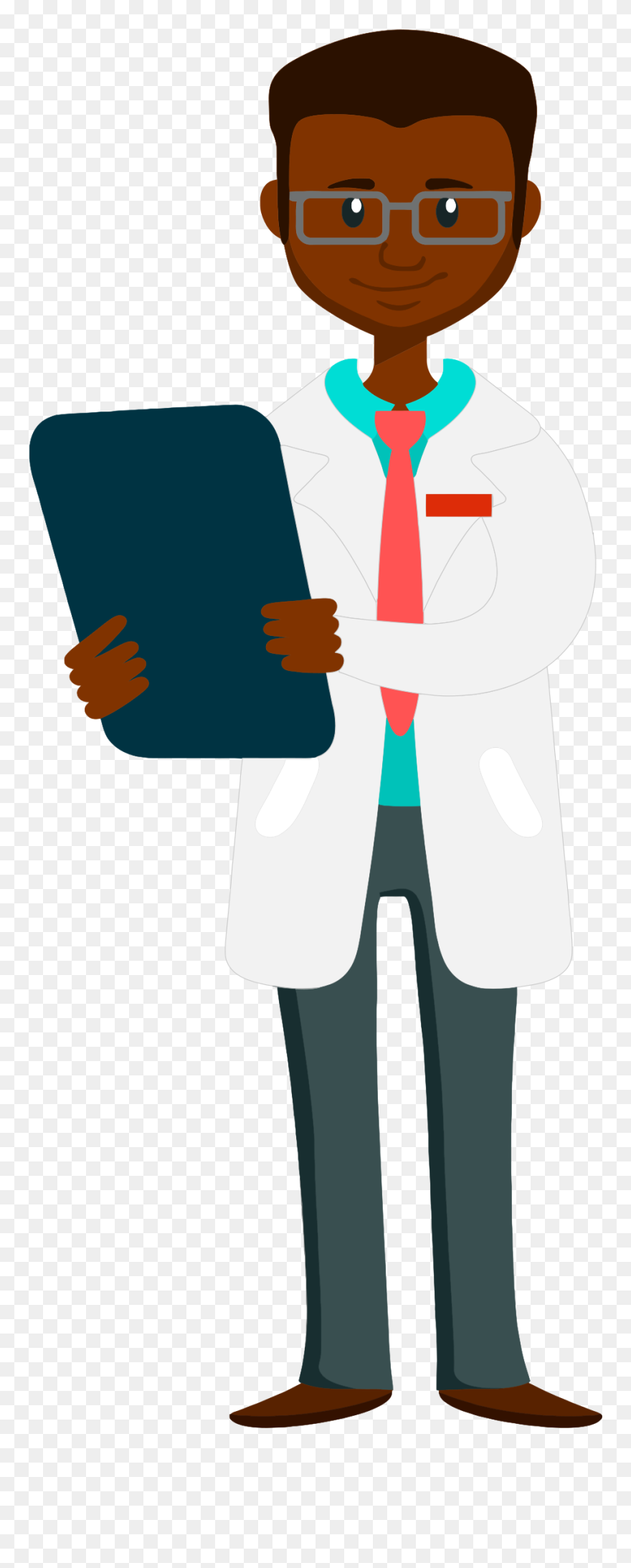 African Doctor Clip Arts - Clip Art Black Doctor - Png Download