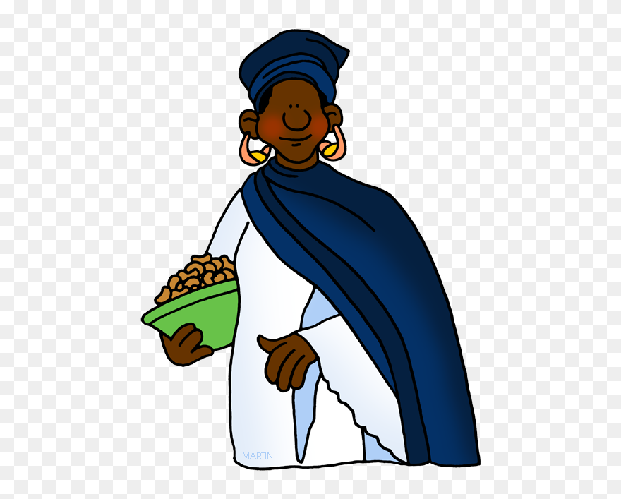 Mali Woman - Mali Clipart Philip Martin - Png Download