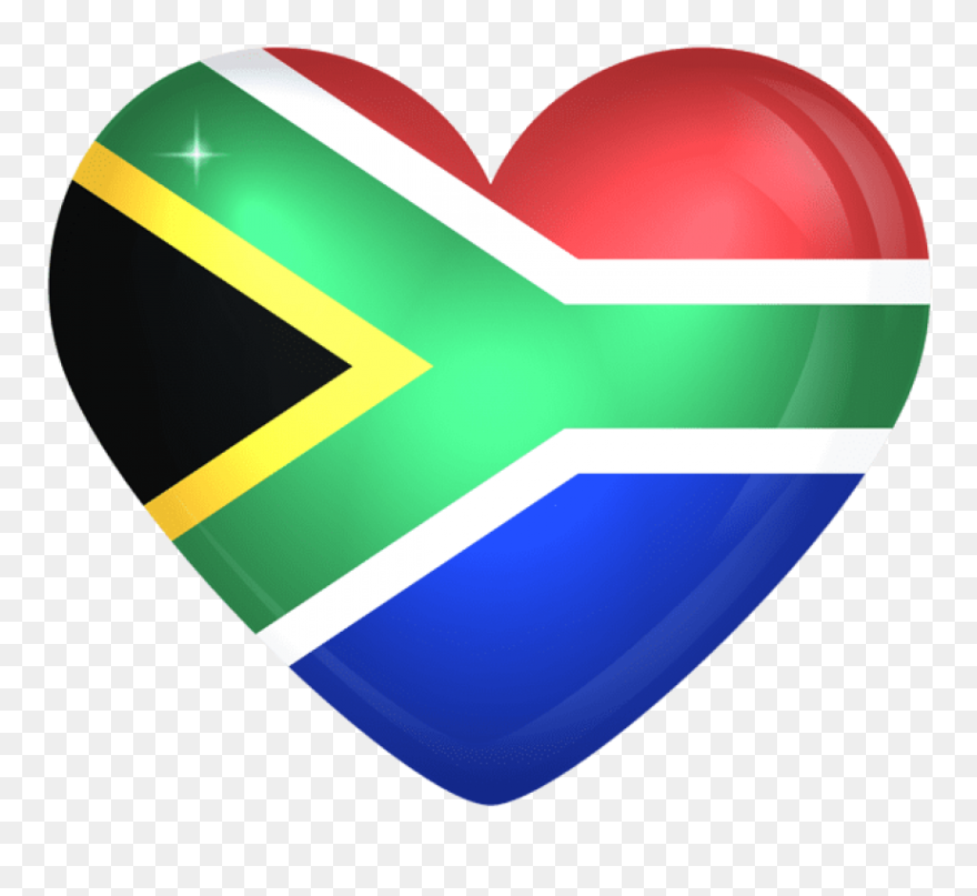 Africa Clipart Png - South Africa Flag Emoji Transparent Png