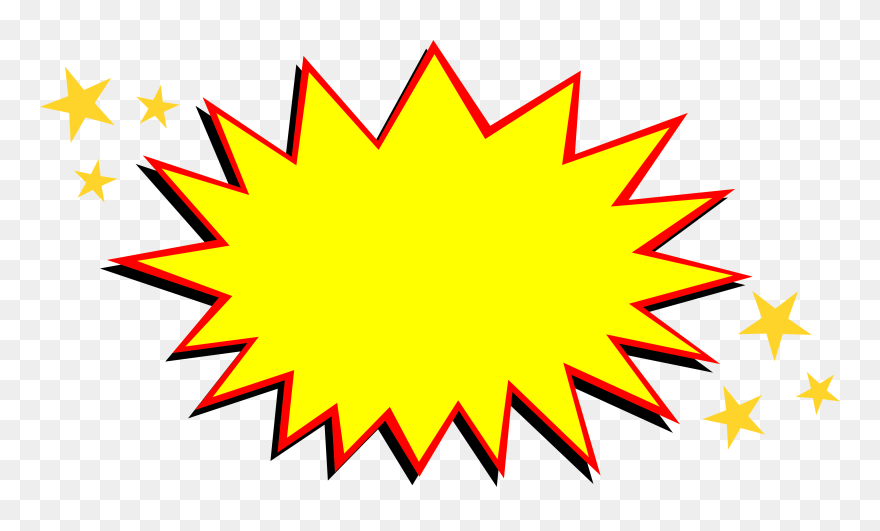 Explosions Clipart Beaker - Transparent Background Explosion Clipart - Png Download
