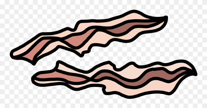 Bacon Clipart Flatworm - Clip Art - Png Download
