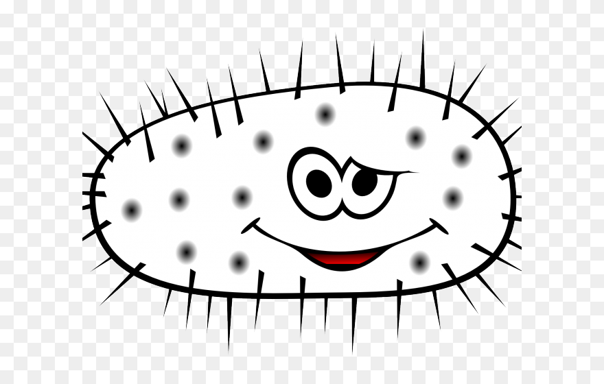 Bacteria Cliparts Png - Transparent Background Germ Clipart